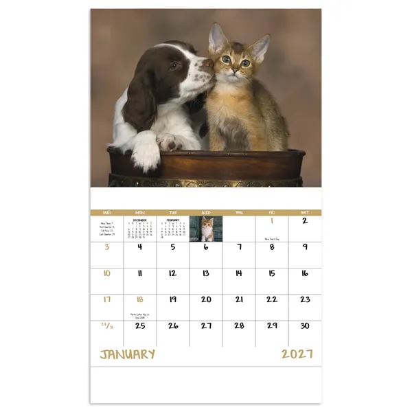 Puppies & Kittens - Stapled... from ASI 40480 Koozie Group / Norwood Triumph Calendar