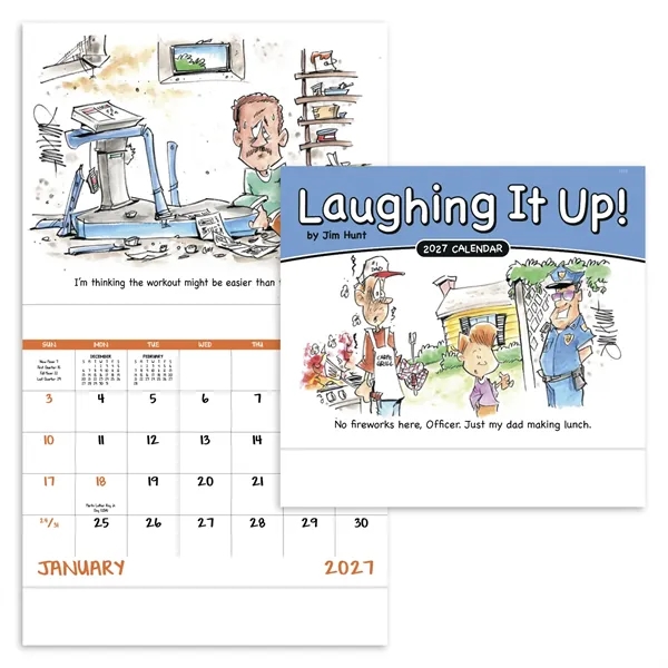 Laughing It Up - Stapled... from ASI 40480 Koozie Group / Norwood Triumph Calendar