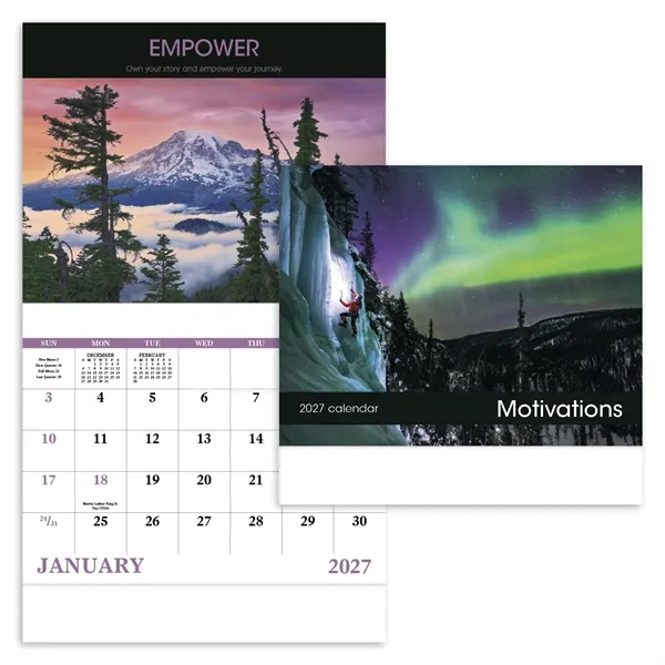 Motivations - Stapled... from ASI 40480 Koozie Group / Norwood Triumph Calendar