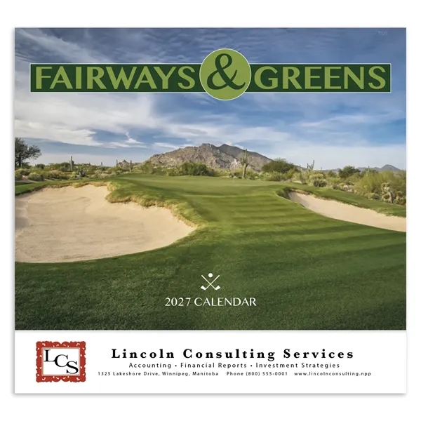 Fairways & Greens - Stapled... from ASI 40480 Koozie Group / Norwood Triumph Calendar