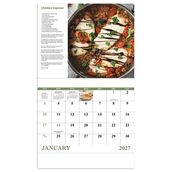 Delicious Dining - Stapled... from ASI 40480 Koozie Group / Norwood Triumph Calendar