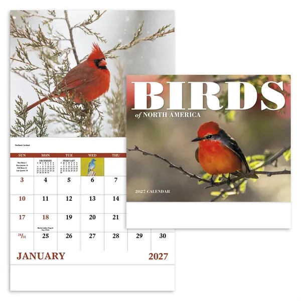 Birds of North America - Stapled... from ASI 40480 Koozie Group / Norwood Triumph Calendar