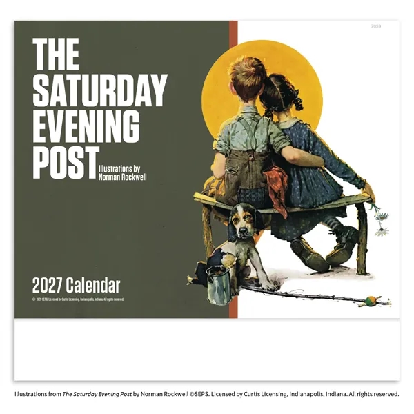 The Saturday Evening Post - Stapled... from ASI 40480 Koozie Group / Norwood Triumph Calendar