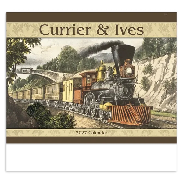 Currier & Ives - Stapled... from ASI 40480 Koozie Group / Norwood Triumph Calendar