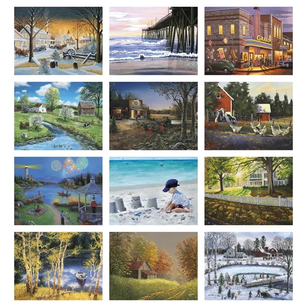 Scenic Memories - Stapled... from ASI 40480 Koozie Group / Norwood Triumph Calendar