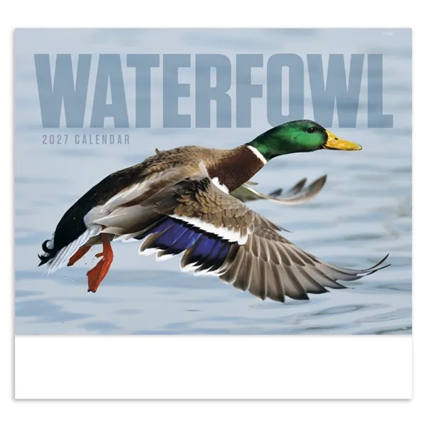 11 x 19 2024 Waterfowl 13-month wall stapled calendar on 60#... from ASI 40480 Koozie Group / Norwood Triumph Calendar