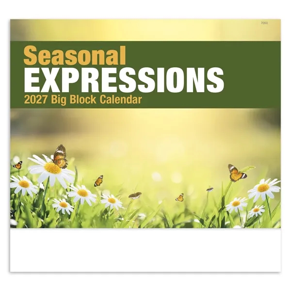 Seasonal Expressions Big Block - Stapled... from ASI 40480 Koozie Group