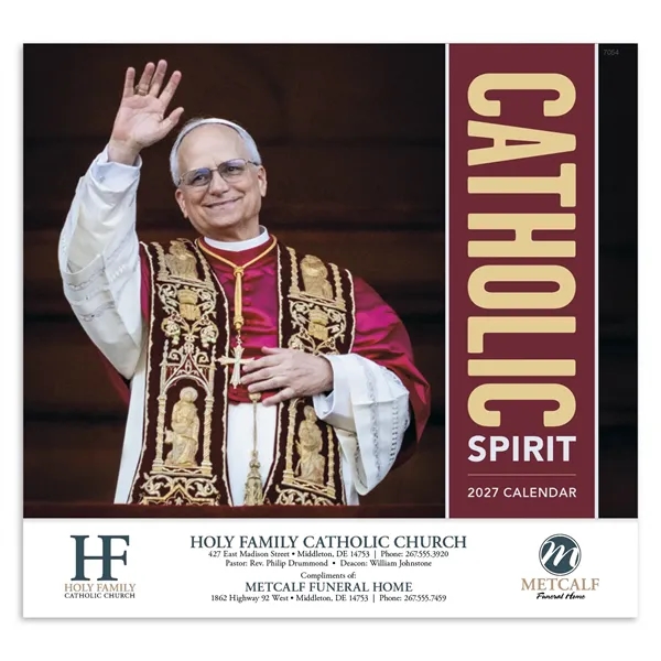 Catholic Spirit... from ASI 40480 Koozie Group / Norwood Triumph Calendar