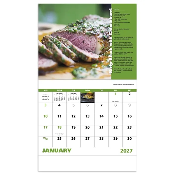 Grilling - Stapled... from ASI 40480 Koozie Group / Norwood Triumph Calendar