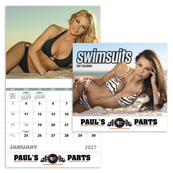 Swimsuits - Stapled... from ASI 40480 Koozie Group / Norwood Triumph Calendar