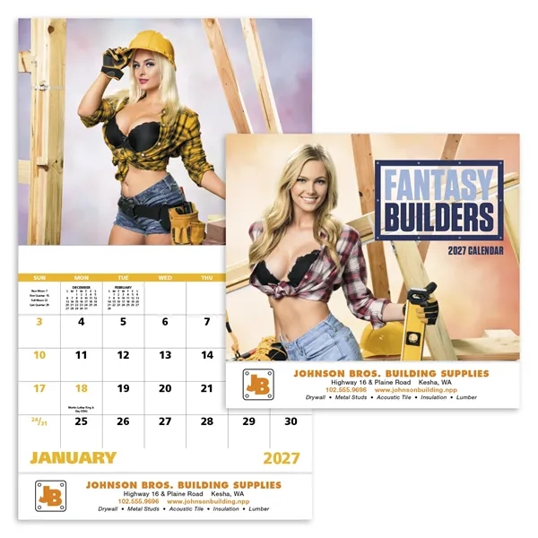 Fantasy Builders - Stapled... from ASI 40480 Koozie Group / Norwood Triumph Calendar