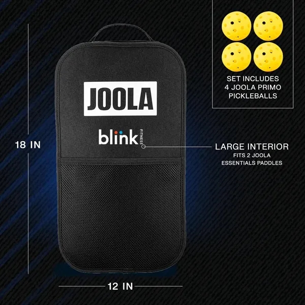 The Dash Pickleball Paddle Pack includes (2) 12mm JOOLA Essential paddles... from ASI 61005 Hirsch Gift Inc