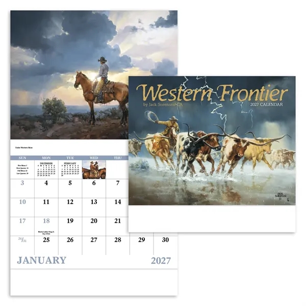 Western Frontier - Stapled... from ASI 40480 Koozie Group / Norwood Triumph Calendar