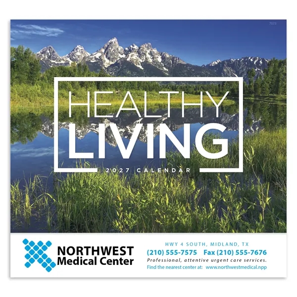 Healthy Living - Stapled... from ASI 40480 Koozie Group / Norwood Triumph Calendar