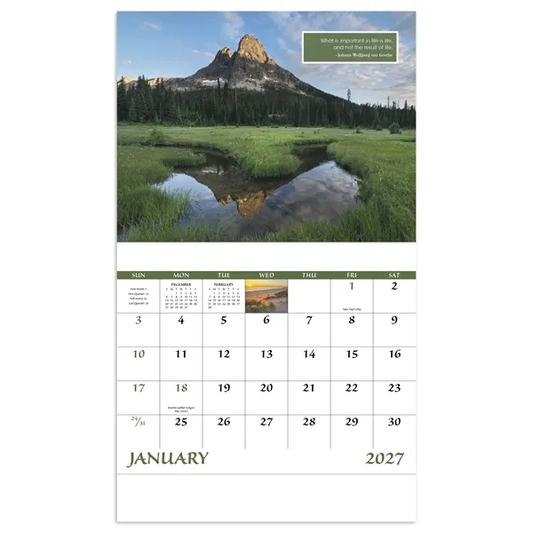 Inspirations for Life - Stapled... from ASI 40480 Koozie Group / Norwood Triumph Calendar