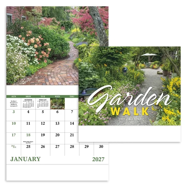 Garden Walk - Stapled... from ASI 40480 Koozie Group / Norwood Triumph Calendar