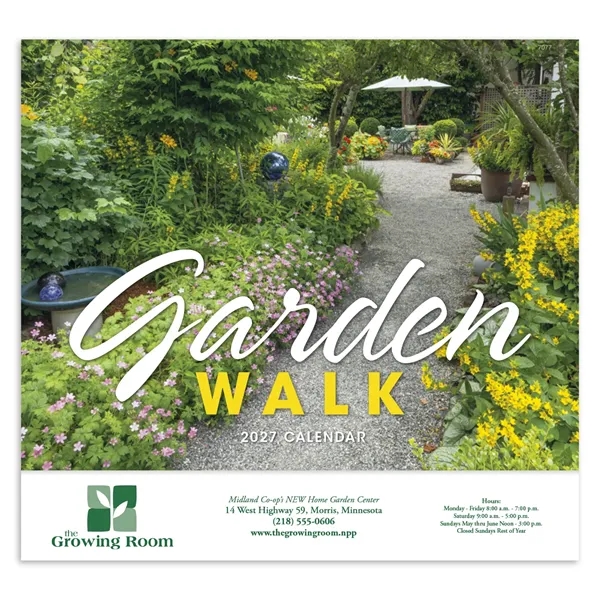 Garden Walk - Stapled... from ASI 40480 Koozie Group / Norwood Triumph Calendar