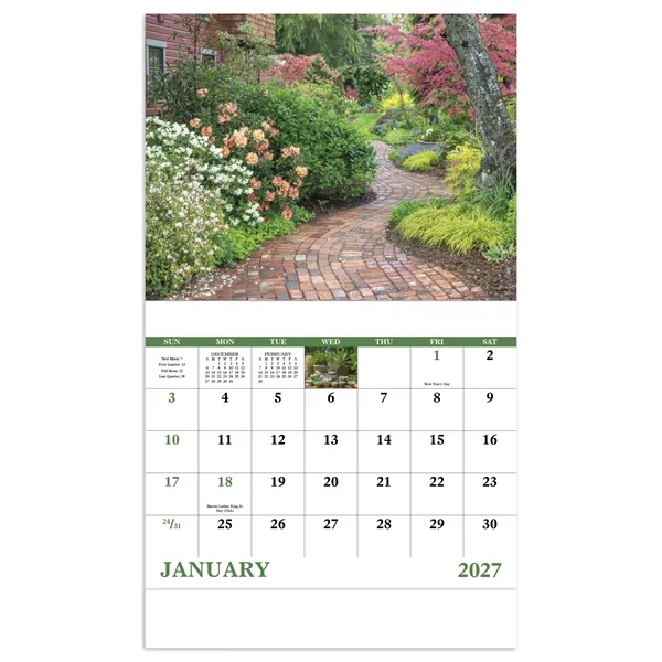 Garden Walk - Stapled... from ASI 40480 Koozie Group / Norwood Triumph Calendar