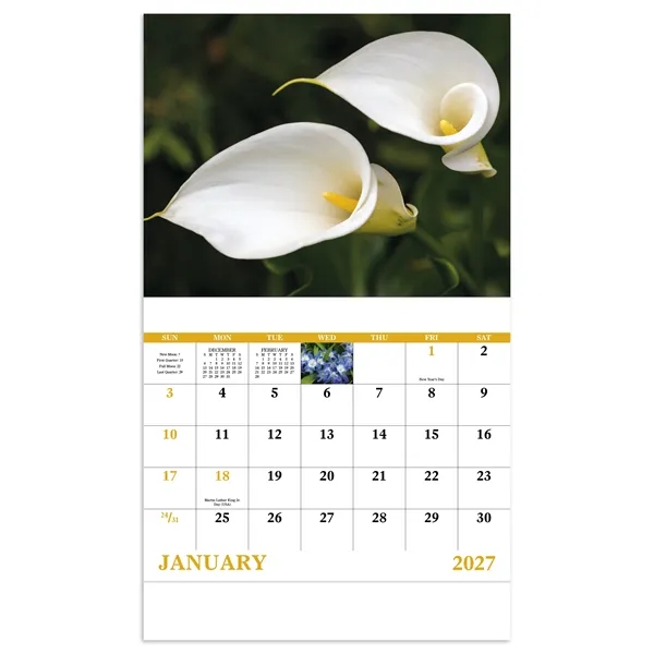 Flowers - Stapled... from ASI 40480 Koozie Group / Norwood Triumph Calendar