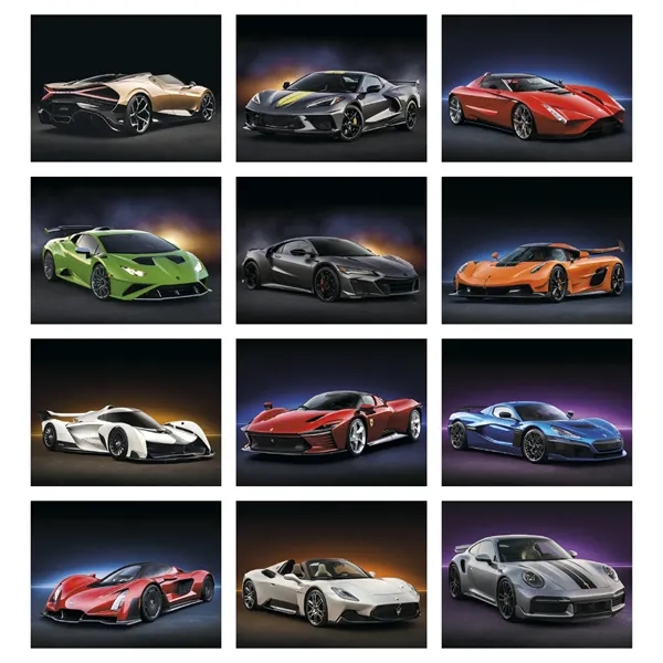 Exotic Sports Cars - Stapled... from ASI 40480 Koozie Group / Norwood Triumph Calendar