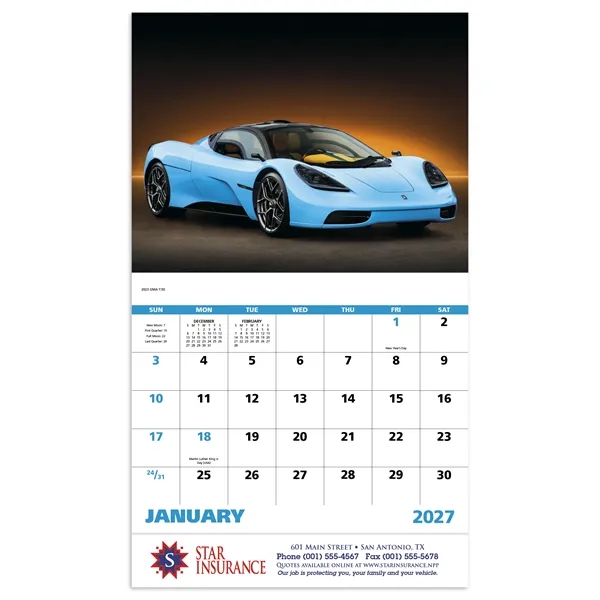 Exotic Sports Cars - Stapled... from ASI 40480 Koozie Group / Norwood Triumph Calendar