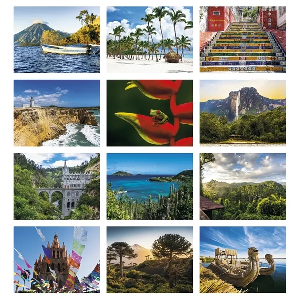 Latinoamerica en Paisajes - Stapled... from ASI 40480 Koozie Group / Norwood Triumph Calendar