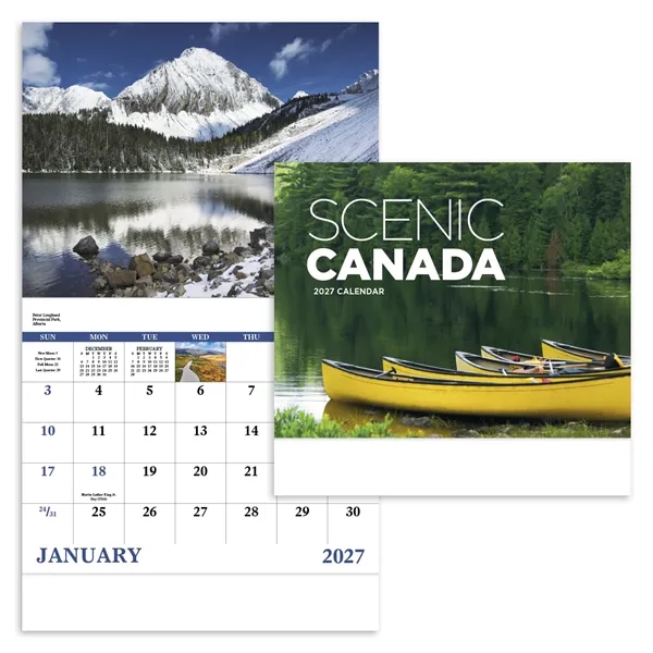 Scenic Canada - Stapled... from ASI 40480 Koozie Group / Norwood Triumph Calendar