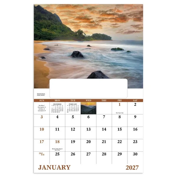 Landscapes of America - Window... from ASI 40480 Koozie Group / Norwood Triumph Calendar