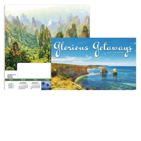 Glorious Getaways - Window... from ASI 40480 Koozie Group / Norwood Triumph Calendar