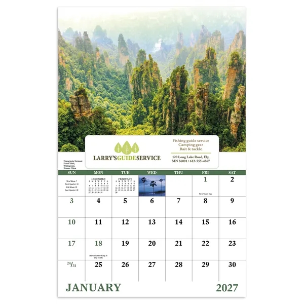 Glorious Getaways - Window... from ASI 40480 Koozie Group / Norwood Triumph Calendar
