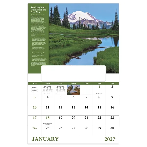 Healthy Living - Window... from ASI 40480 Koozie Group / Norwood Triumph Calendar