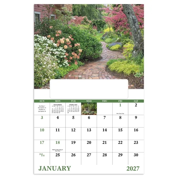 Garden Walk - Window... from ASI 40480 Koozie Group / Norwood Triumph Calendar