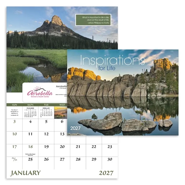 Inspirations for Life - Window... from ASI 40480 Koozie Group / Norwood Triumph Calendar