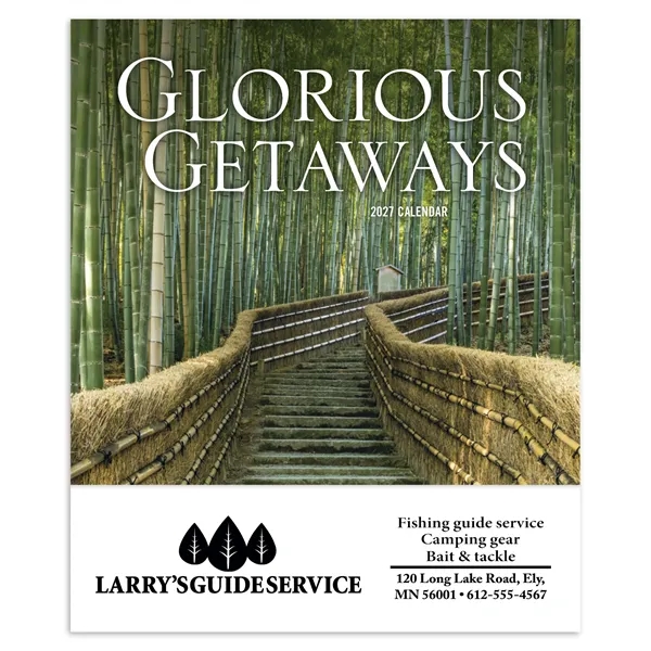 Glorious Getaways - Mini... from ASI 40480 Koozie Group / Norwood Triumph Calendar