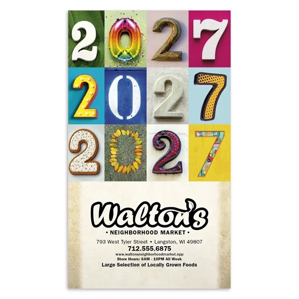 Colorful Impressions Monthly Pocket Planner... from ASI 40480 Koozie Group / Norwood Triumph Calendar