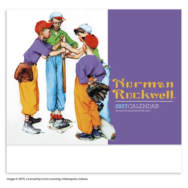 Norman Rockwell Appointment Calendar - Stapled... from ASI 40480 Koozie Group / HotLine®