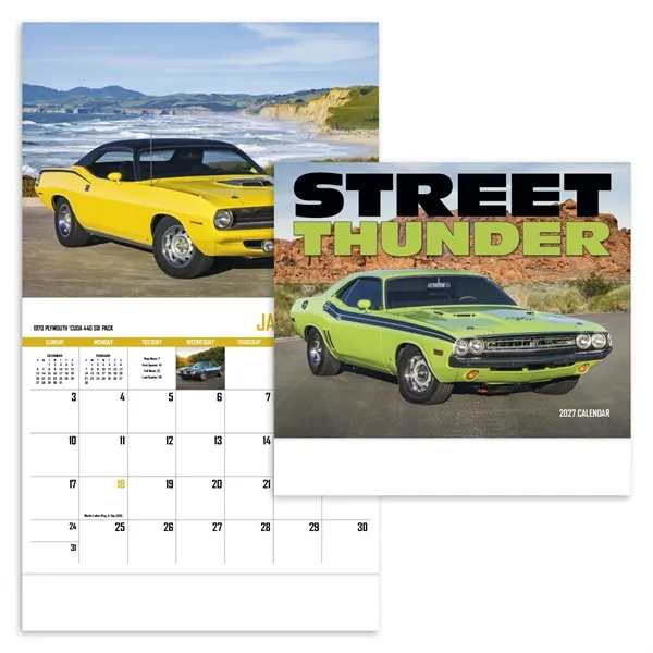 Street Thunder Appointment Calendar - Stapled... from ASI 40480 Koozie Group / HotLine®