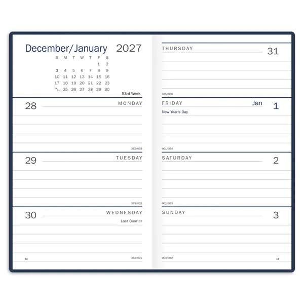 Standard Weekly Pocket Planner... from ASI 40480 Koozie Group / Norwood Triumph Calendar