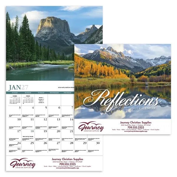 Reflections (Non-Denominational) Appointment Calendar - S...... from ASI 40480 Koozie Group / HotLine®