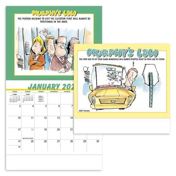 Murphy's Law Appointment Calendar - Stapled... from ASI 40480 Koozie Group / HotLine®