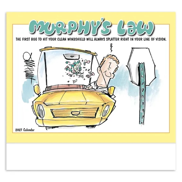 Murphy's Law Appointment Calendar - Stapled... from ASI 40480 Koozie Group / HotLine®