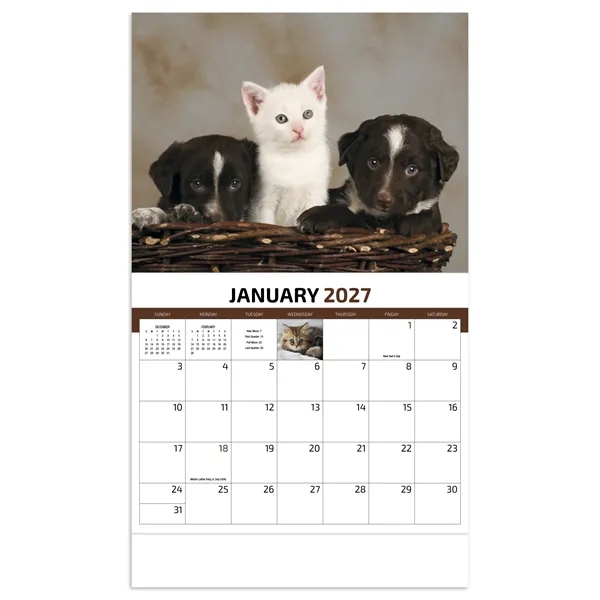 Four Paws Appointment Calendar - Stapled... from ASI 40480 Koozie Group / HotLine®