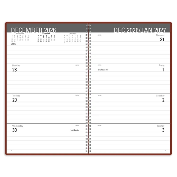 Classic Weekly Desk Planner... from ASI 40480 Koozie Group / Norwood Triumph Calendar