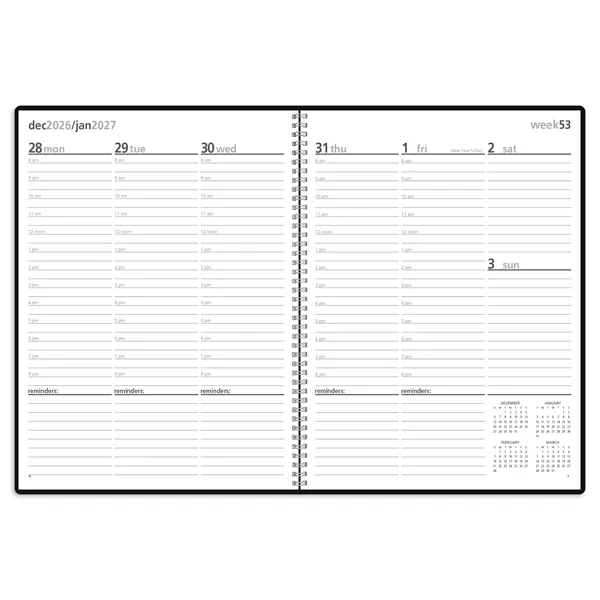 Monthly & Weekly Planner... from ASI 40480 Koozie Group / Norwood Triumph Calendar