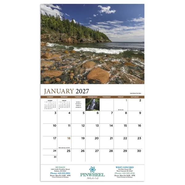 New England Appointment Calendar - Stapled... from ASI 40480 Koozie Group / HotLine®