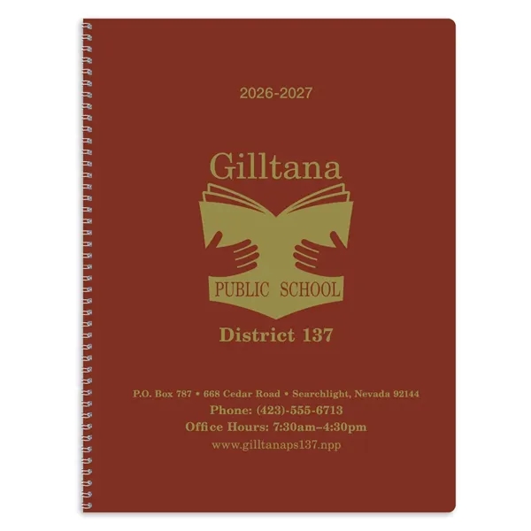 Academic Monthly Planner... from ASI 40480 Koozie Group / Norwood Triumph Calendar