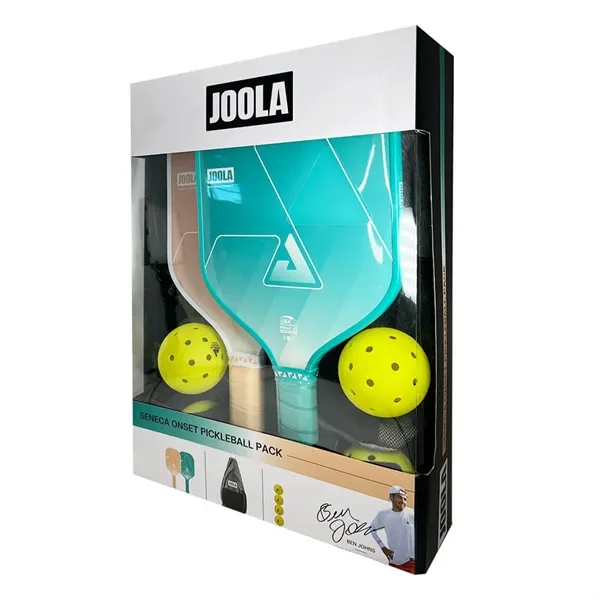 Two JOOLA Seneca Onset Pickleball Paddles, four JOOLA Primo Balls, and... from ASI 61005 Hirsch Gift Inc