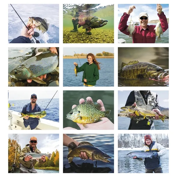 Fishing Guide Appointment Calendar - Stapled... from ASI 40480 Koozie Group / HotLine®