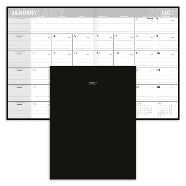 Classic Monthly Planner... from ASI 40480 Koozie Group / Norwood Triumph Calendar