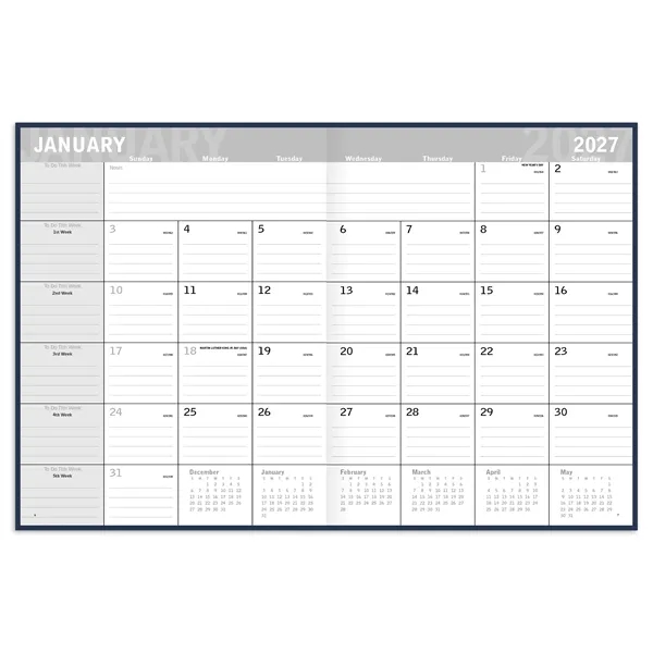 Classic Monthly Planner... from ASI 40480 Koozie Group / Norwood Triumph Calendar